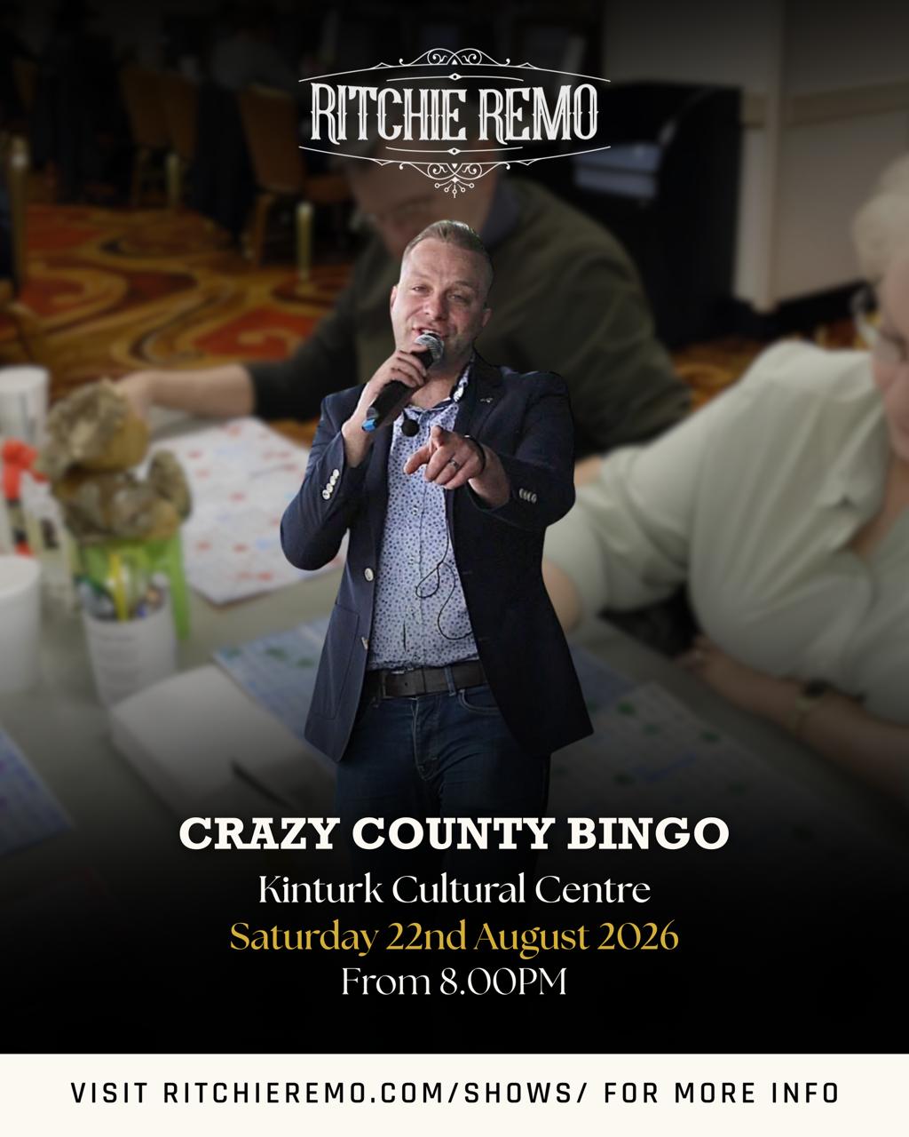 crazy county bingo - Ritchie Remo